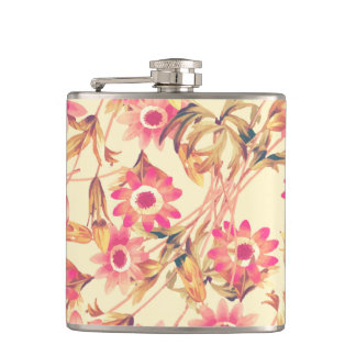 Cute Floral Hip Flask