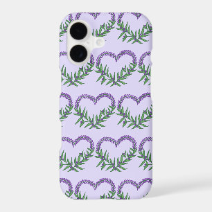 Cute Floral Lavender Heart