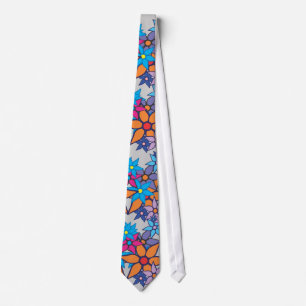 Cute Floral Pattern #2 Tie