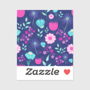 Cute floral pattern background