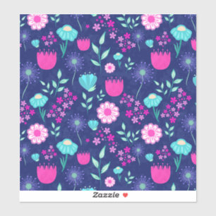 Cute floral pattern background
