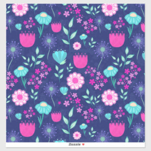 Cute floral pattern background