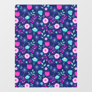 Cute floral pattern background