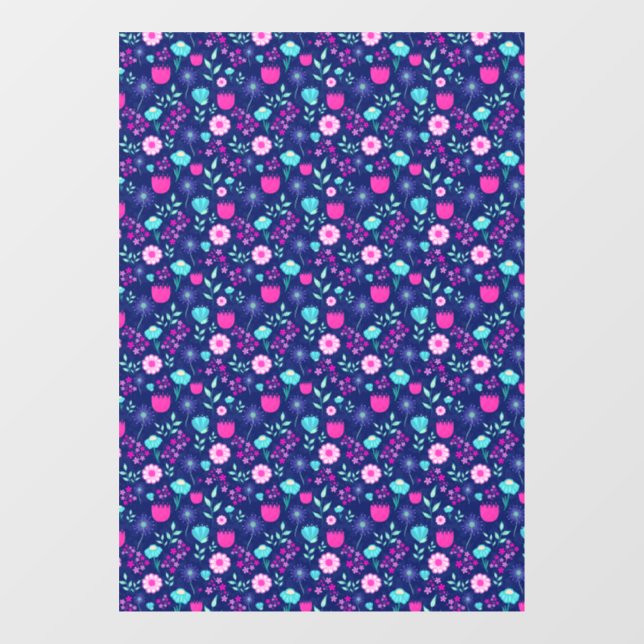 Cute floral pattern background (Sheet)