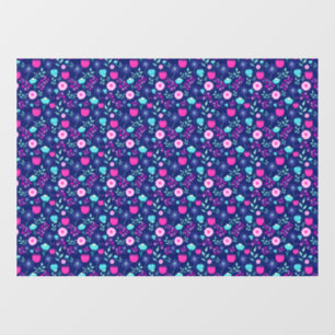 Cute floral pattern background
