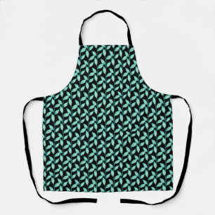 Cute floral pattern background apron