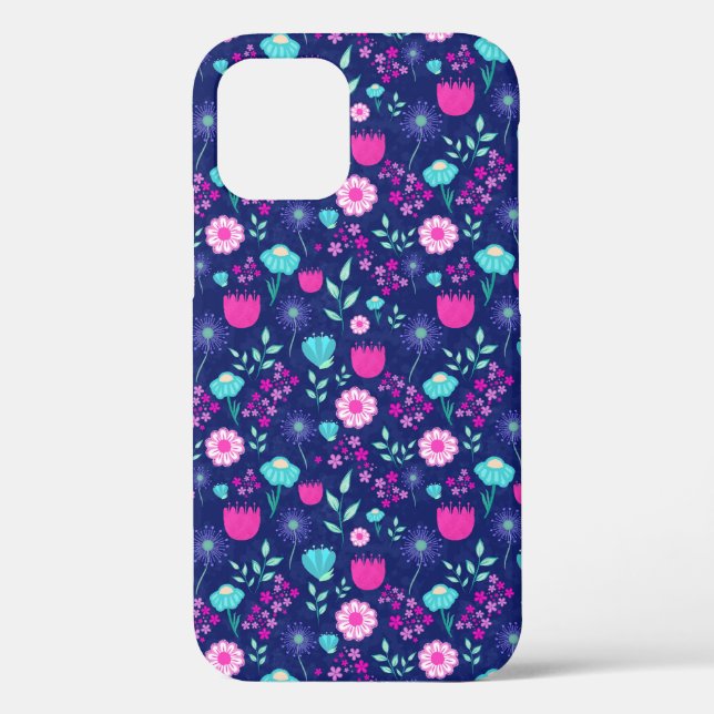 Cute floral pattern background Case-Mate iPhone case (Back)