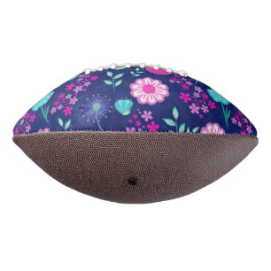 Cute floral pattern background football