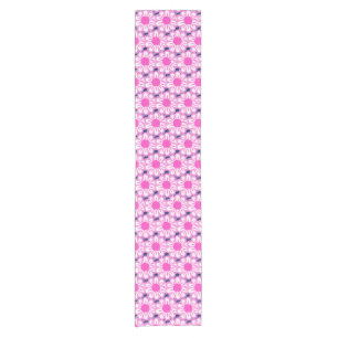 Cute floral pattern background short table runner