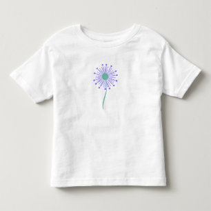 Cute floral pattern background toddler T-Shirt