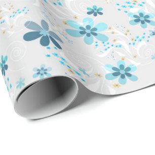 Cute floral pattern , flowers , floral pattern wrapping paper