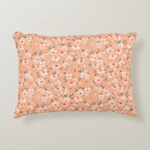 Cute floral pattern in the small flower. Ditsy pri Decorative Cushion