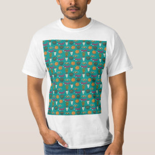 Cute Floral Pattern T-Shirt