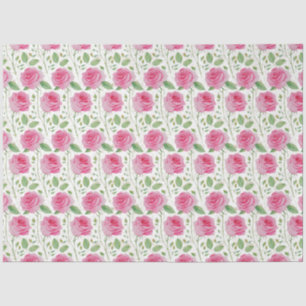 Cute, floral/rose repeating pattern tissue paper