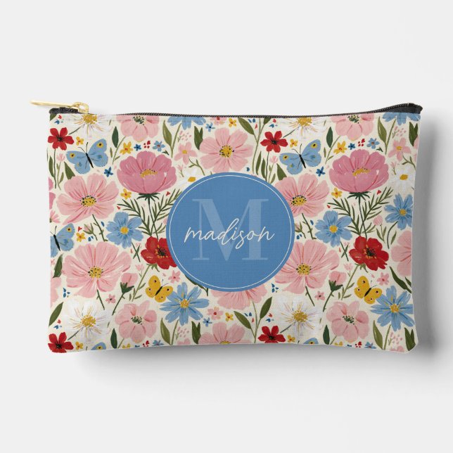 Cute Flower Accessory Pouch (Front)