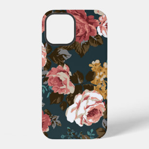 cute flower design textile illustrationart, patter iPhone 12 case