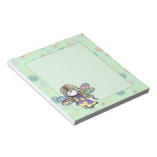 Cute Flower Fairy Notepad