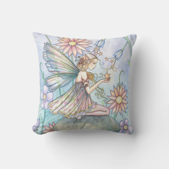 Cute Flower Fairy Pillow (Front)