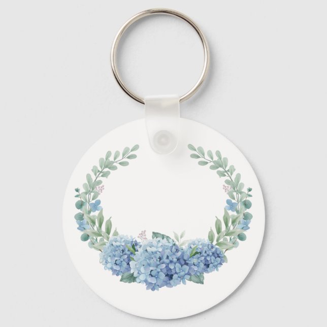 "Cute Flower Keychain" Key Ring (Front)