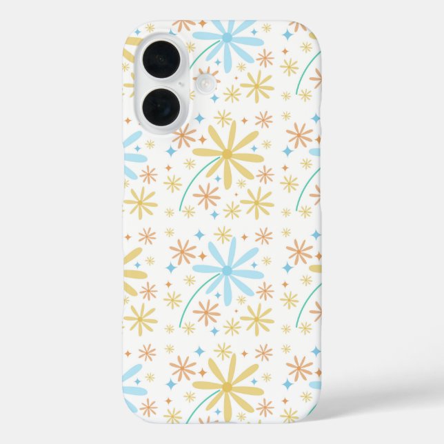 Cute flower pattern design Case-Mate iPhone case (Back)