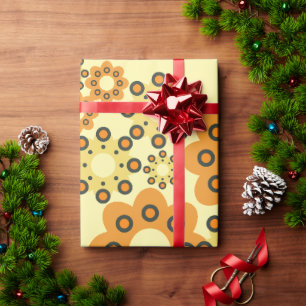 cute flower petal pattern 2 wrapping paper
