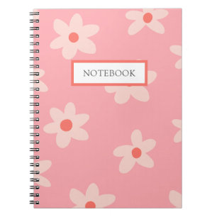 Cute Flower Retro Notebook