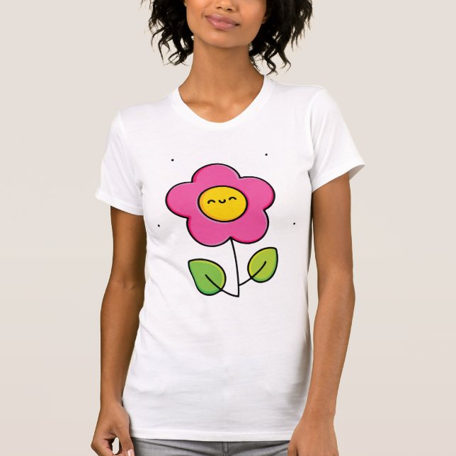 Cute flower T-Shirt (Front)