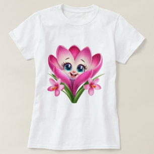 Cute Flower Women’s Basic T-Shirt