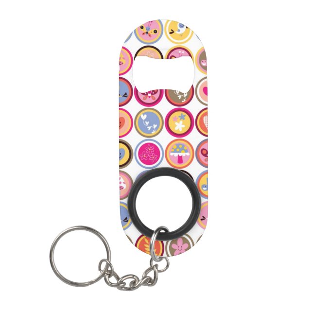 cute flowers, birds, hearts pattern (Front)