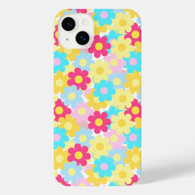Cute Flowers iPhone Case (Back)