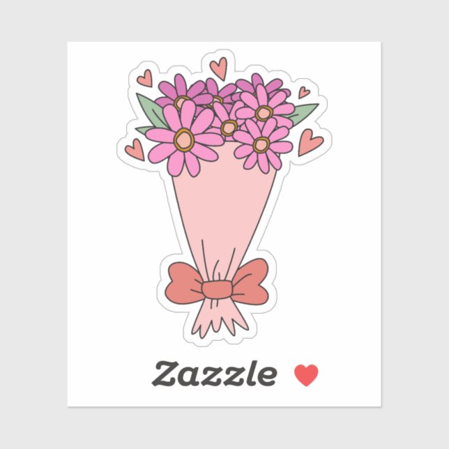 Cute flowers love drawing (Sheet)