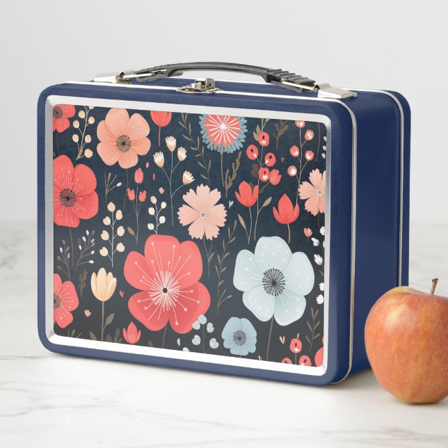 Cute flowers lunchbox (In Situ)