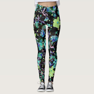 Cute Flowers - Watercolor Leggings