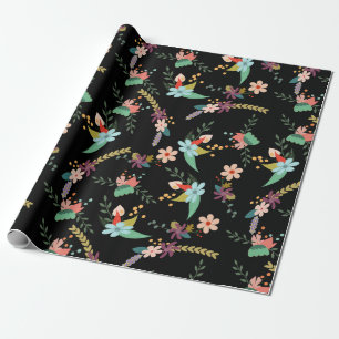 Cute Flowers Wrapping Paper
