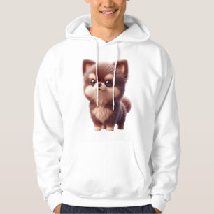 Cute Fluffy Puppy � Adorable Dog Design Hoodie