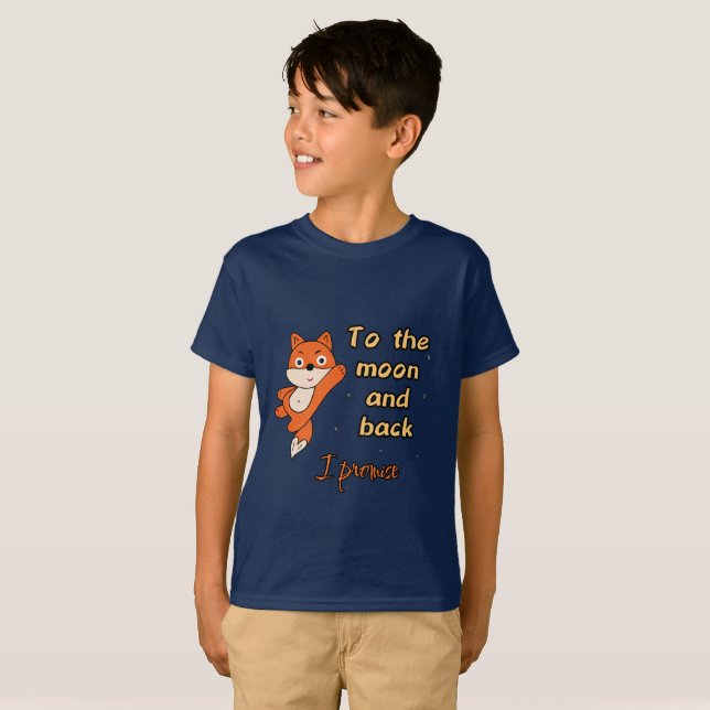 Cute flying fox T-Shirt (Front Full)