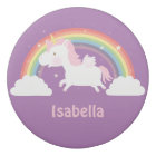 Cute Flying Unicorn and Rainbow Girls Eraser