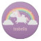 Cute Flying Unicorn and Rainbow Girls Eraser