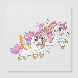 Cute flying unicorns 