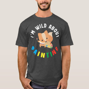 Cute Fo Painting A Picture Design For Girls And Bo T-Shirt