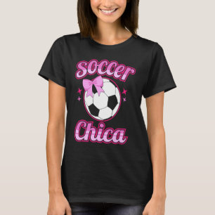 Cute football girl girls football with sayings T-Shirt