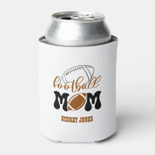 Cute Football Mum Can Cooler