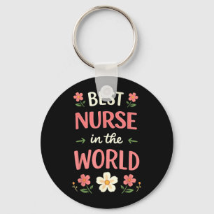 Cute for Nurse RN Nursing Life Nurse for Women Key Ring