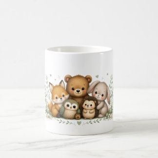 Cute Forest Animal Family Coffee Mug
