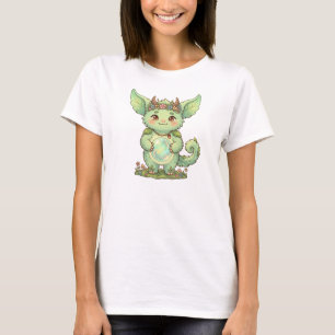 Cute Forest Sprite Fantasy Creature Illustration T-Shirt