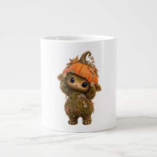 Cute Forest Sprite Pumpkin Mug