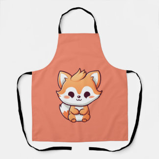 Cute Fox Apron