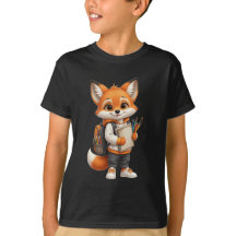 Cute Fox Back to School | School Mascot Design