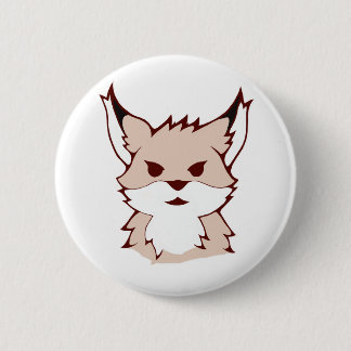 cute fox badge