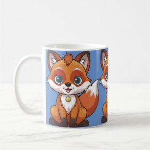 Cute fox coffee mug